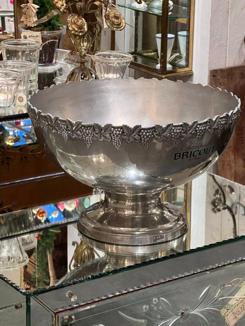 French Large Champagne Cooler-Bricout-4-5 Bottles For Sale