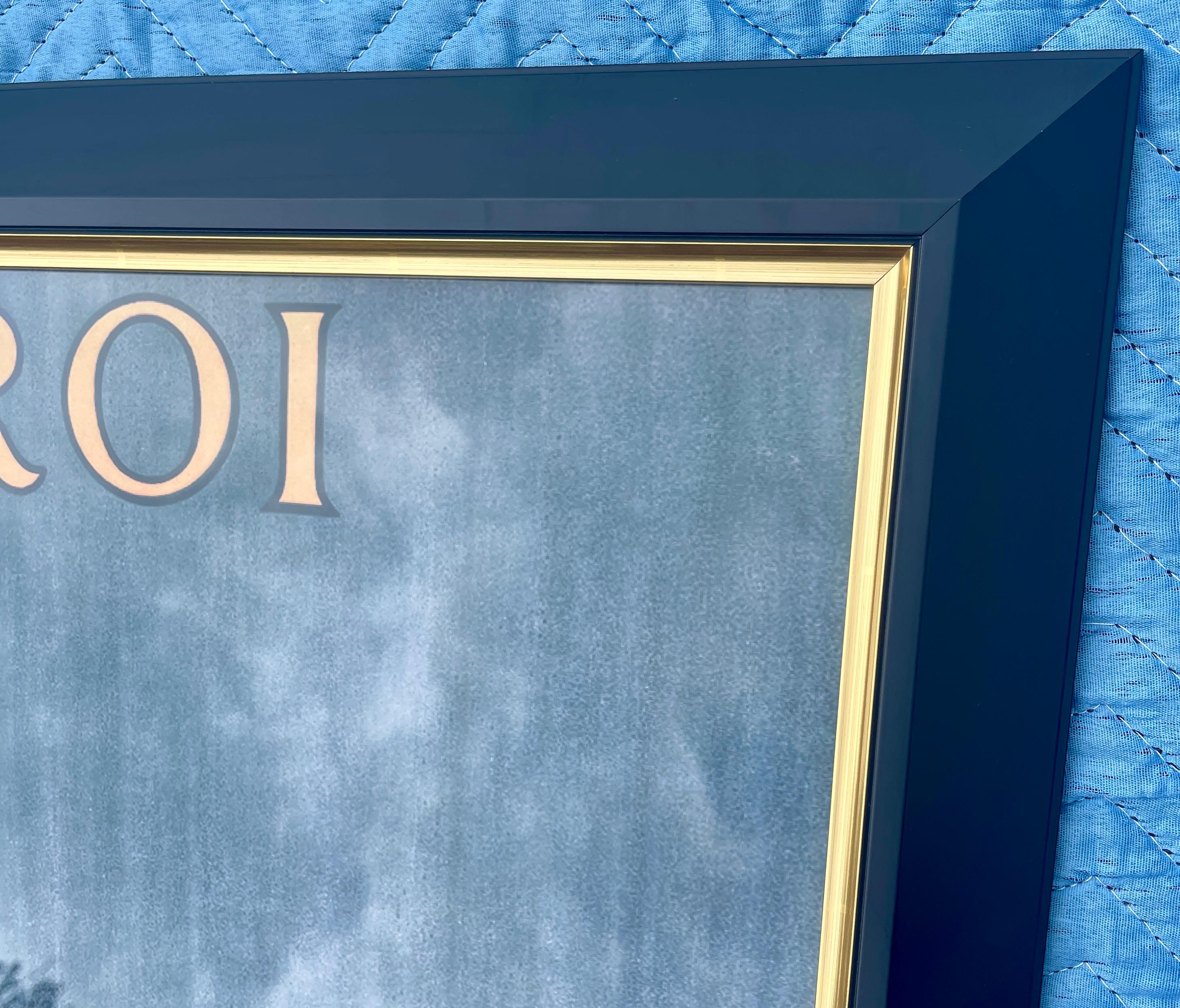 Large Champagne poster Veuve Amiot Cremant du Roi 1