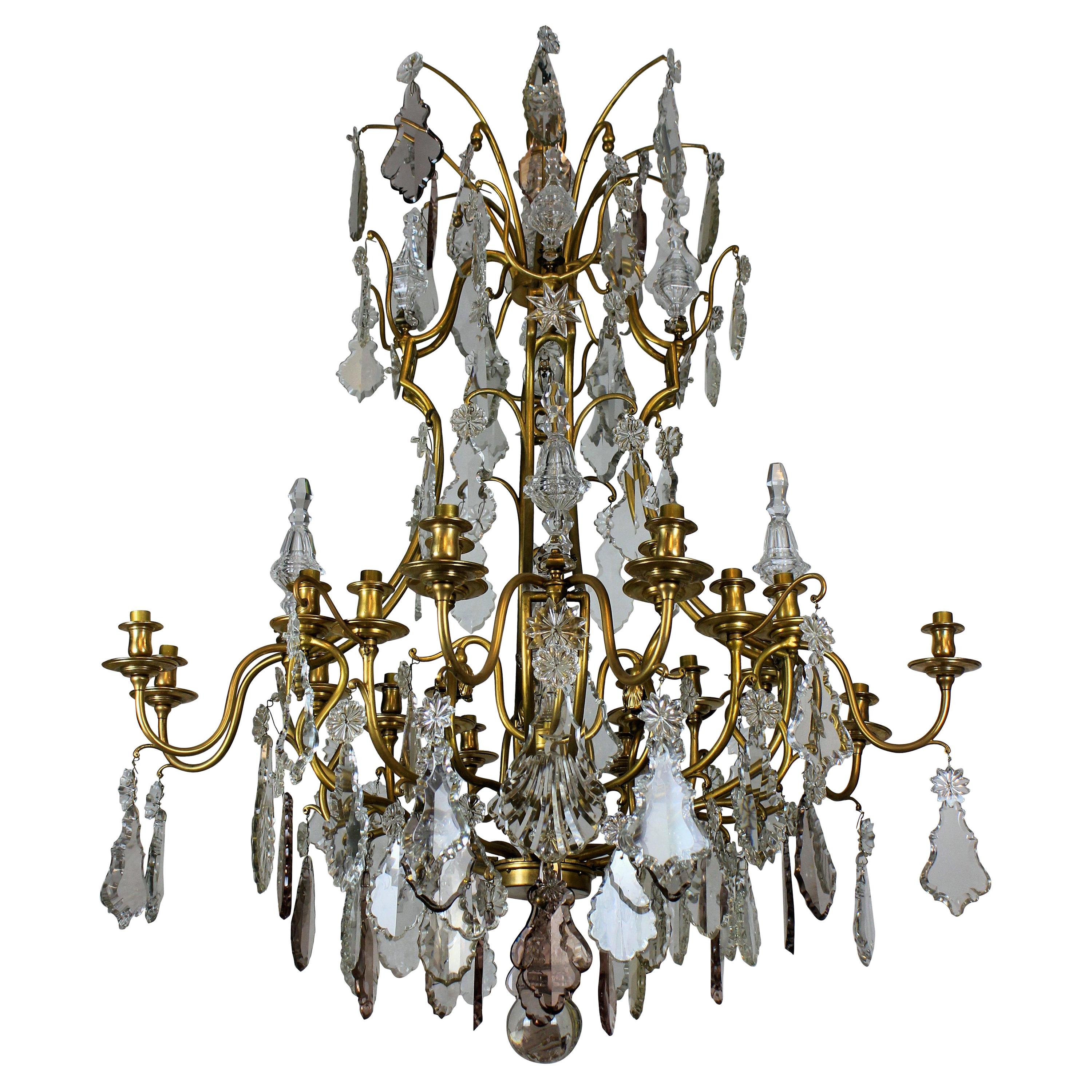 Large Chandelier by Baccarat of Paris