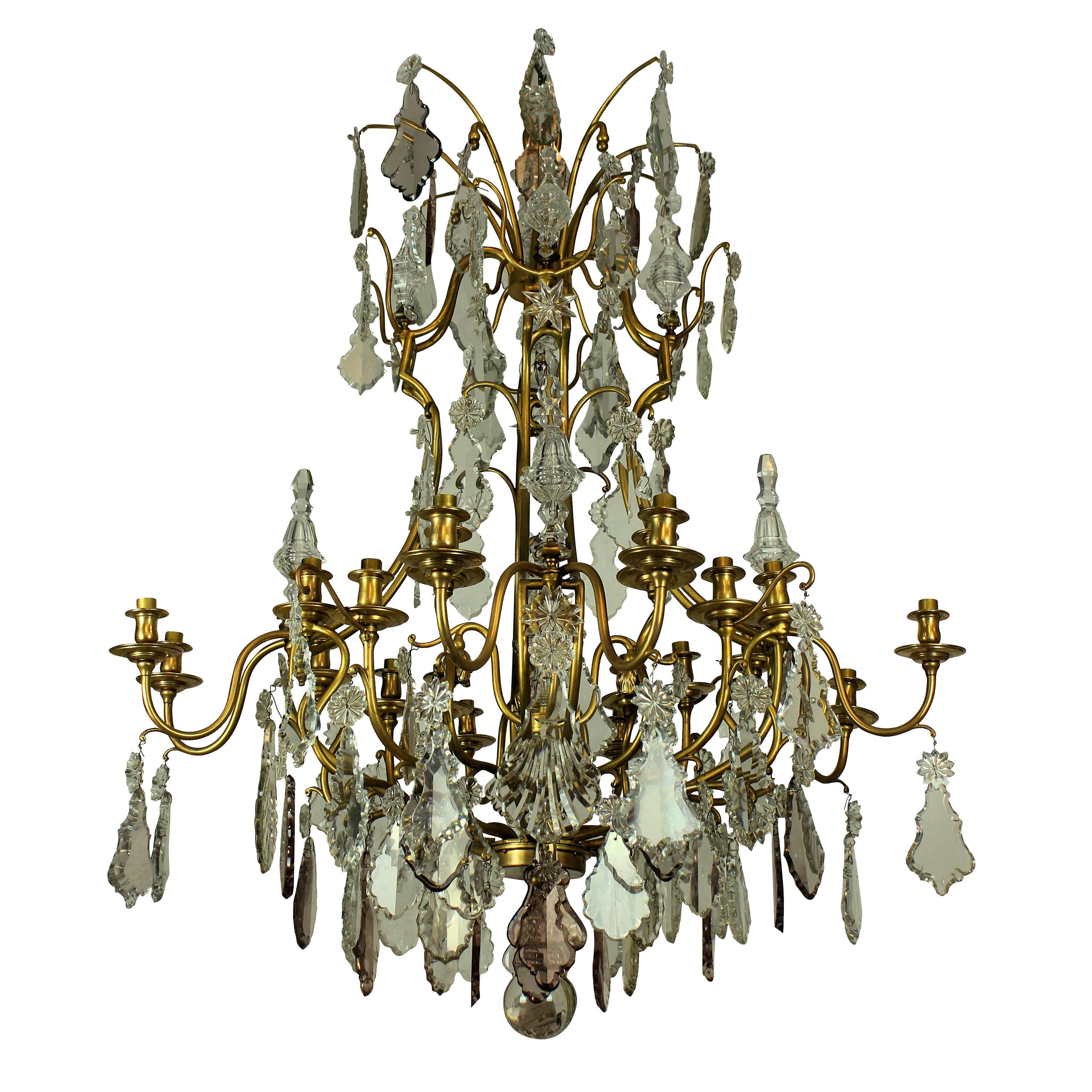 Large Chandelier by Baccarat of Paris