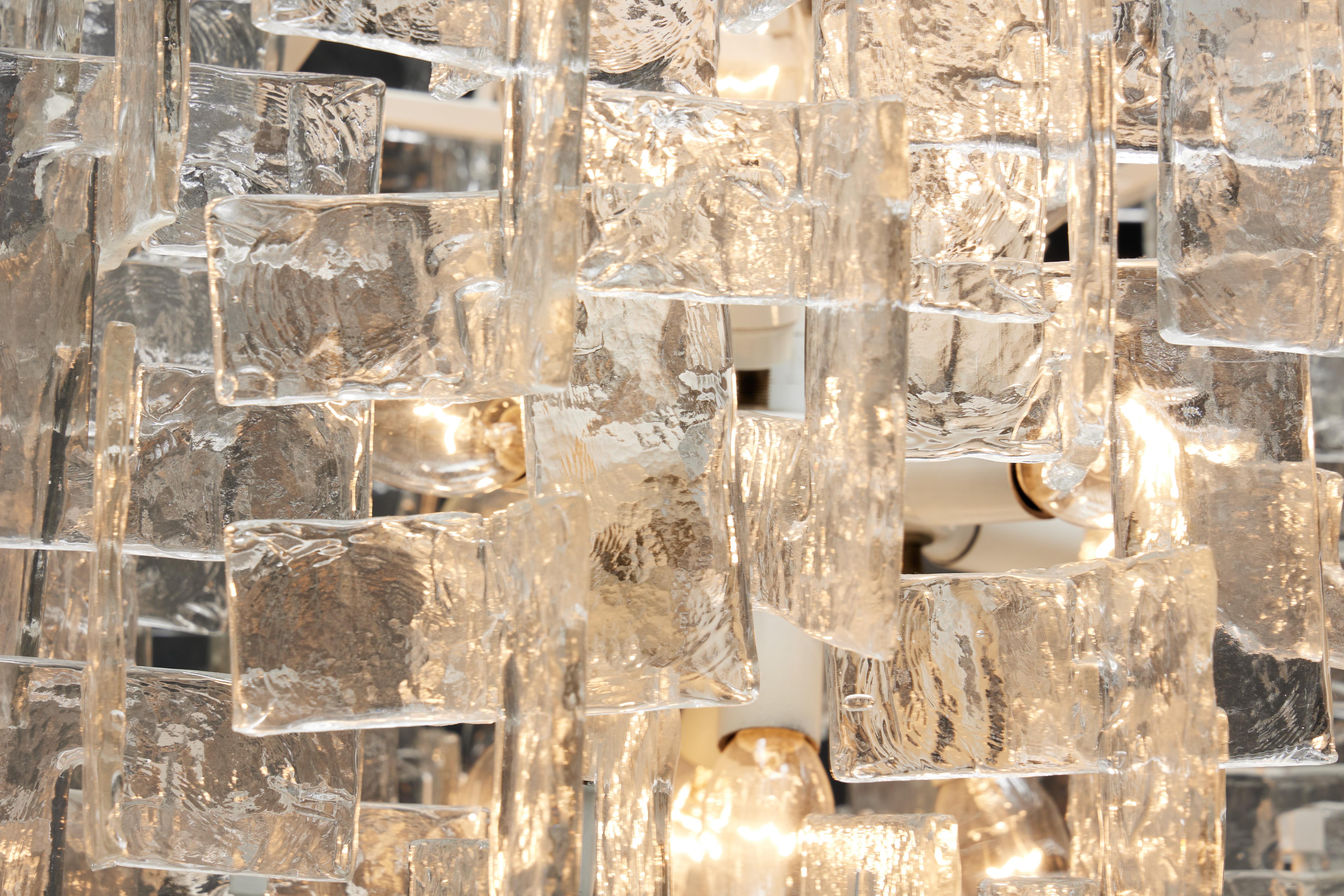 Grand lustre de Carlo Nason pour Mazzega, Italie, années 1960 en vente 5
