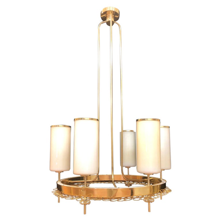 Paavo Tynell for Taito Oy chandelier, 1940s, offered by VN Vintage & Modern