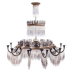 Large Chandelier, Design by Karl Friedrich Schinkel, Berlin, 1825-1830