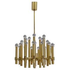 Large Chandelier designed by Angelo BROTTO for ESPERIA, 1960s