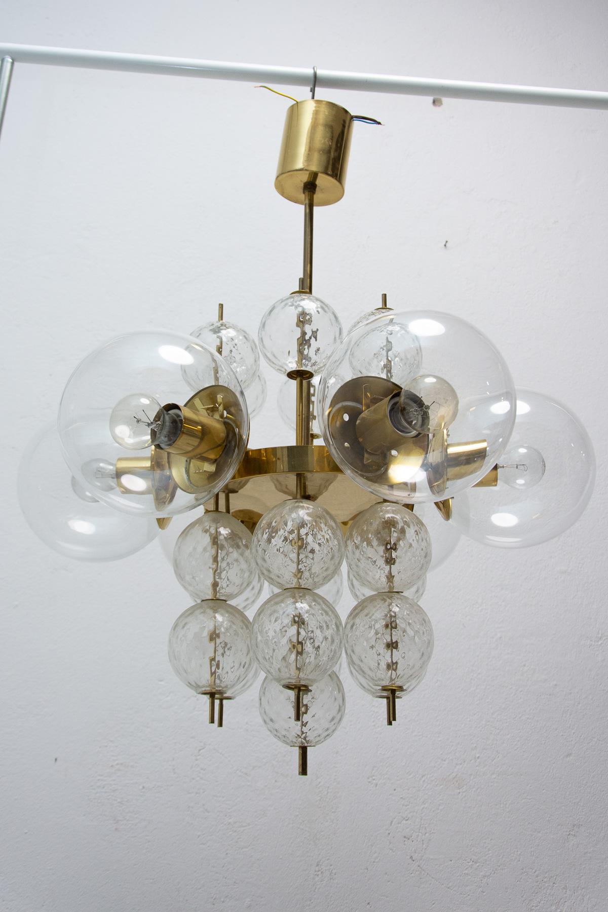 Large Chandelier from Kamenicky Šenov, 1970´s, Czechoslovakia 10