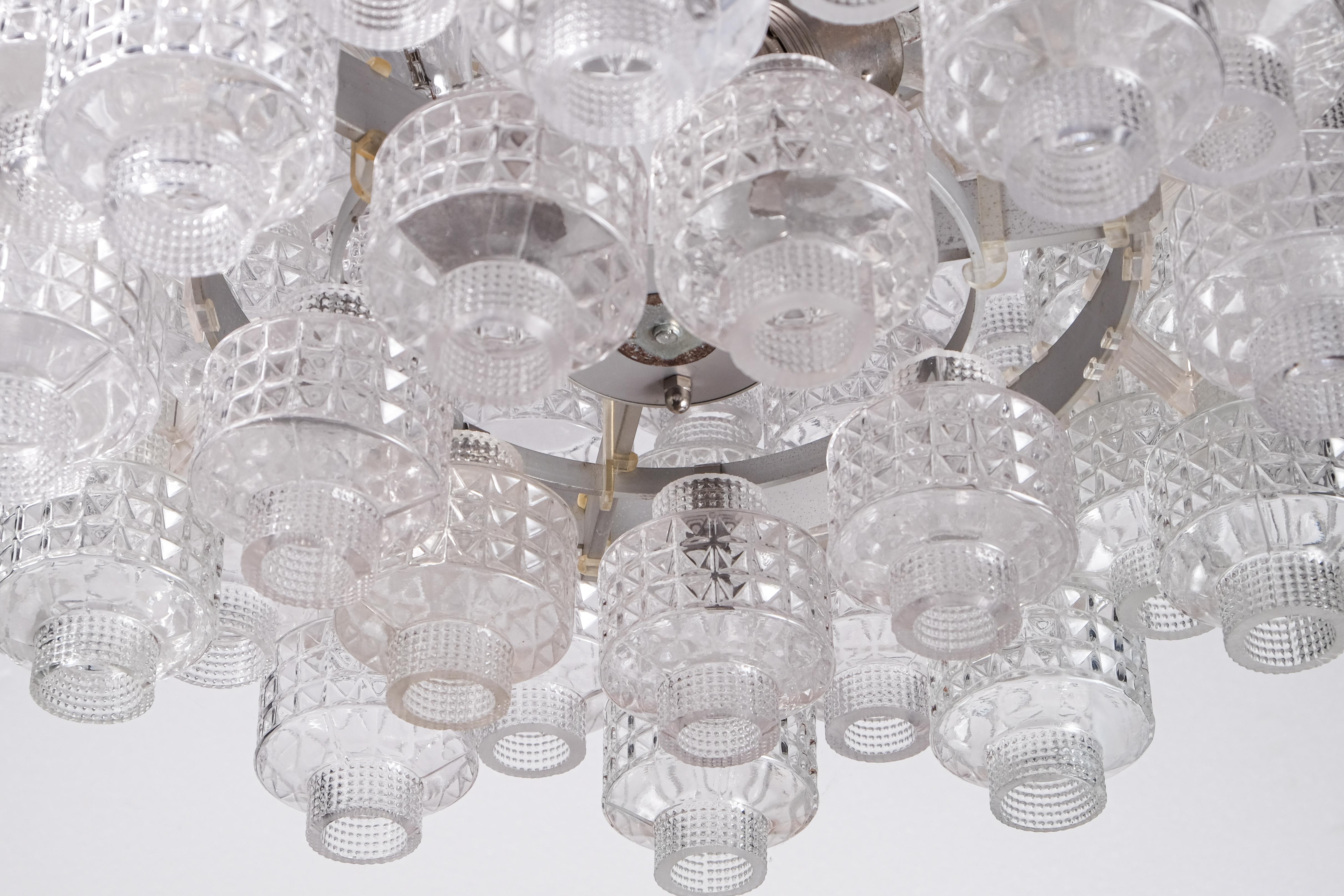 Large Chandelier Model Festival by Gert Nyström, 1960s For Sale 2