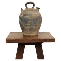 Used Large Charcoal French Oil Vessel