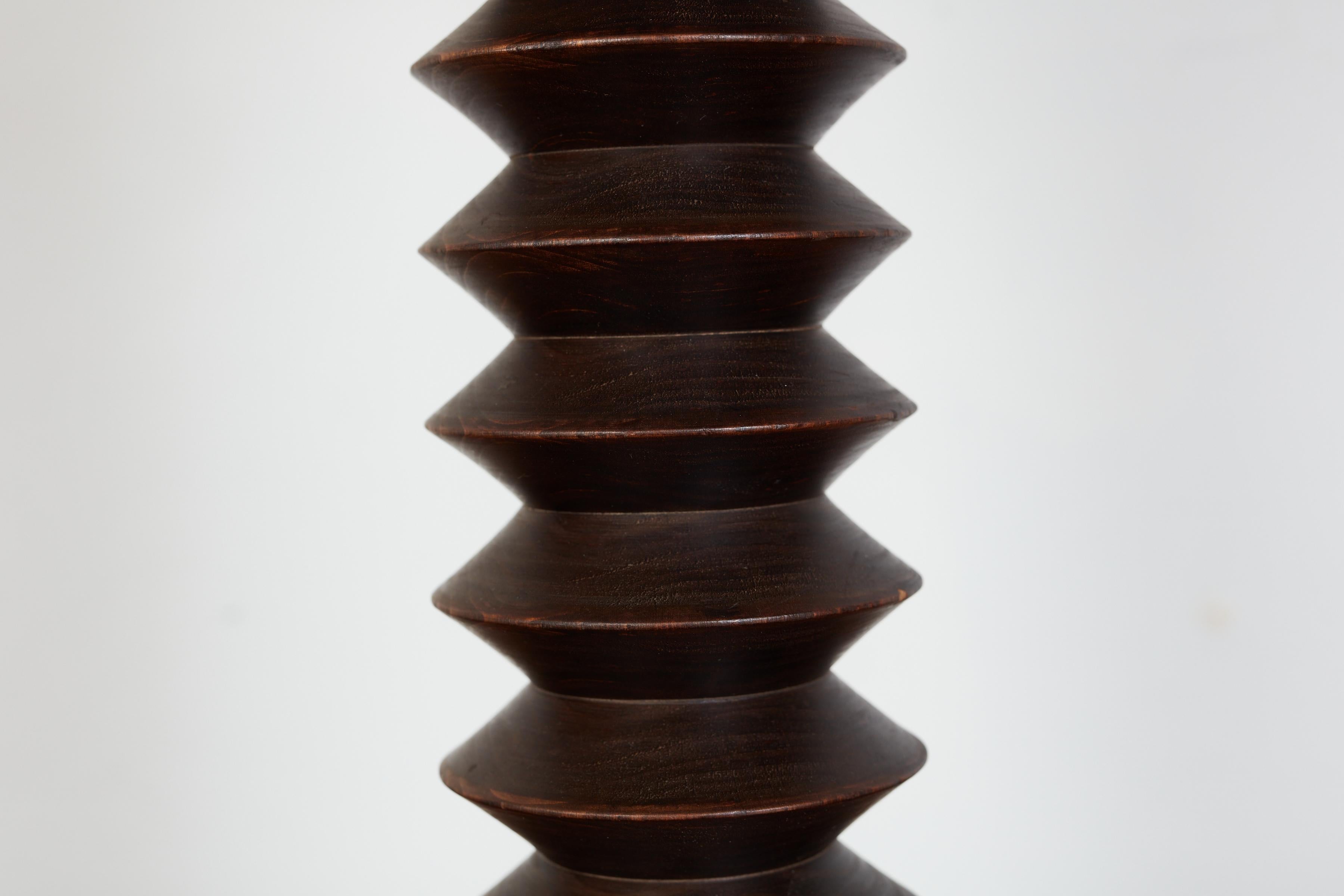 Large Charles Dudouyt Table lamp For Sale 4