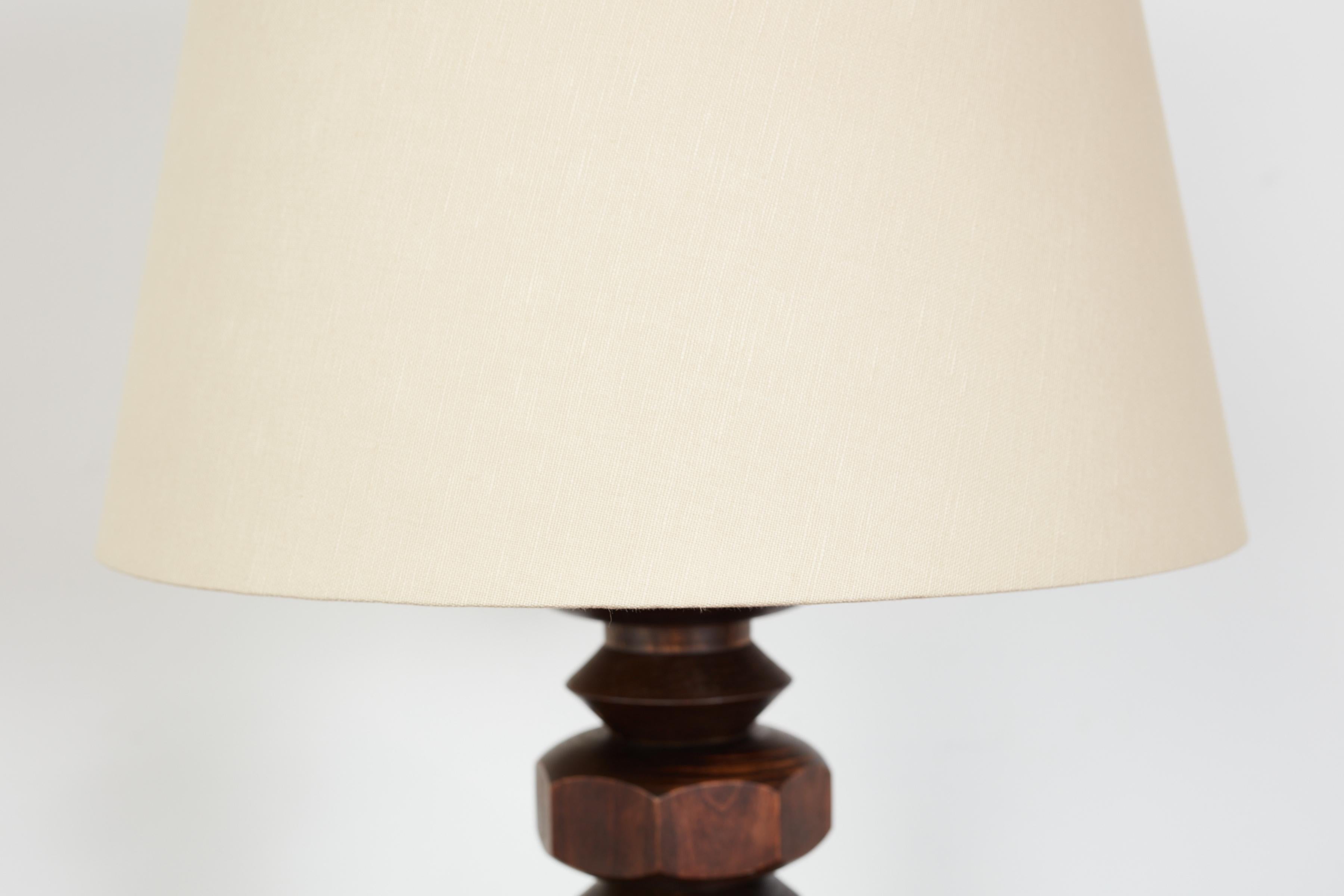 Large Charles Dudouyt Table lamp For Sale 5