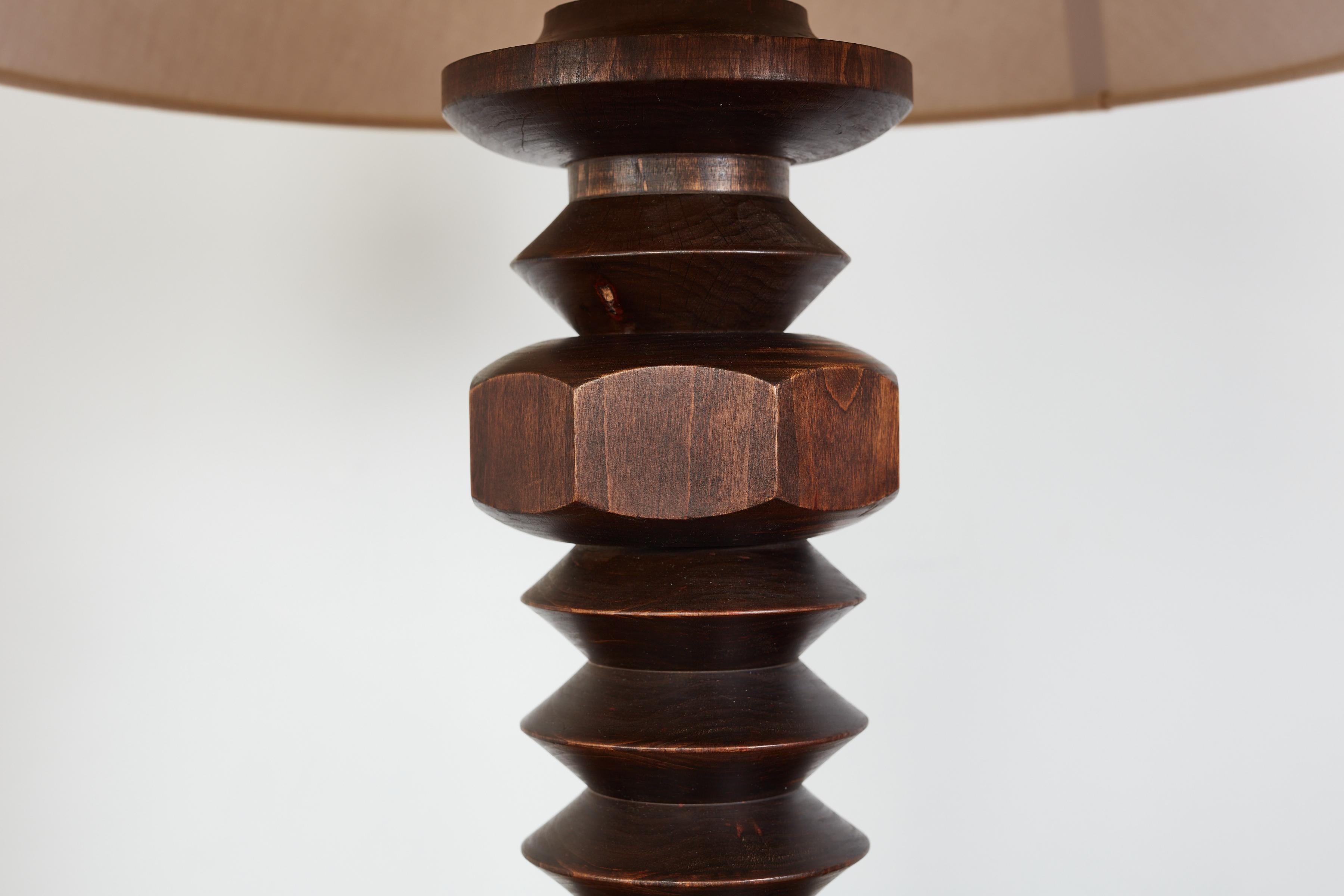 French Large Charles Dudouyt Table lamp For Sale