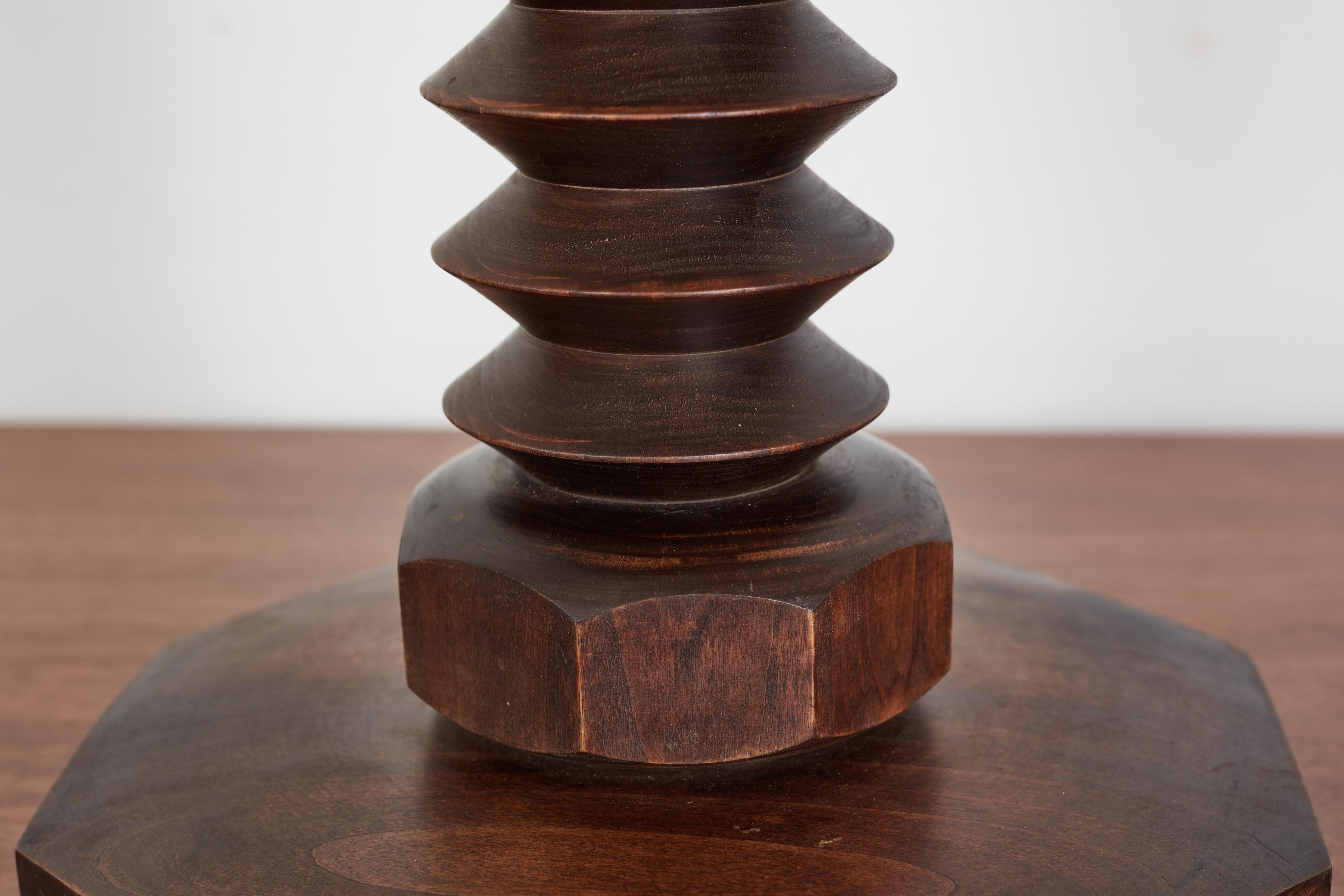 Large Charles Dudouyt Table lamp For Sale 3