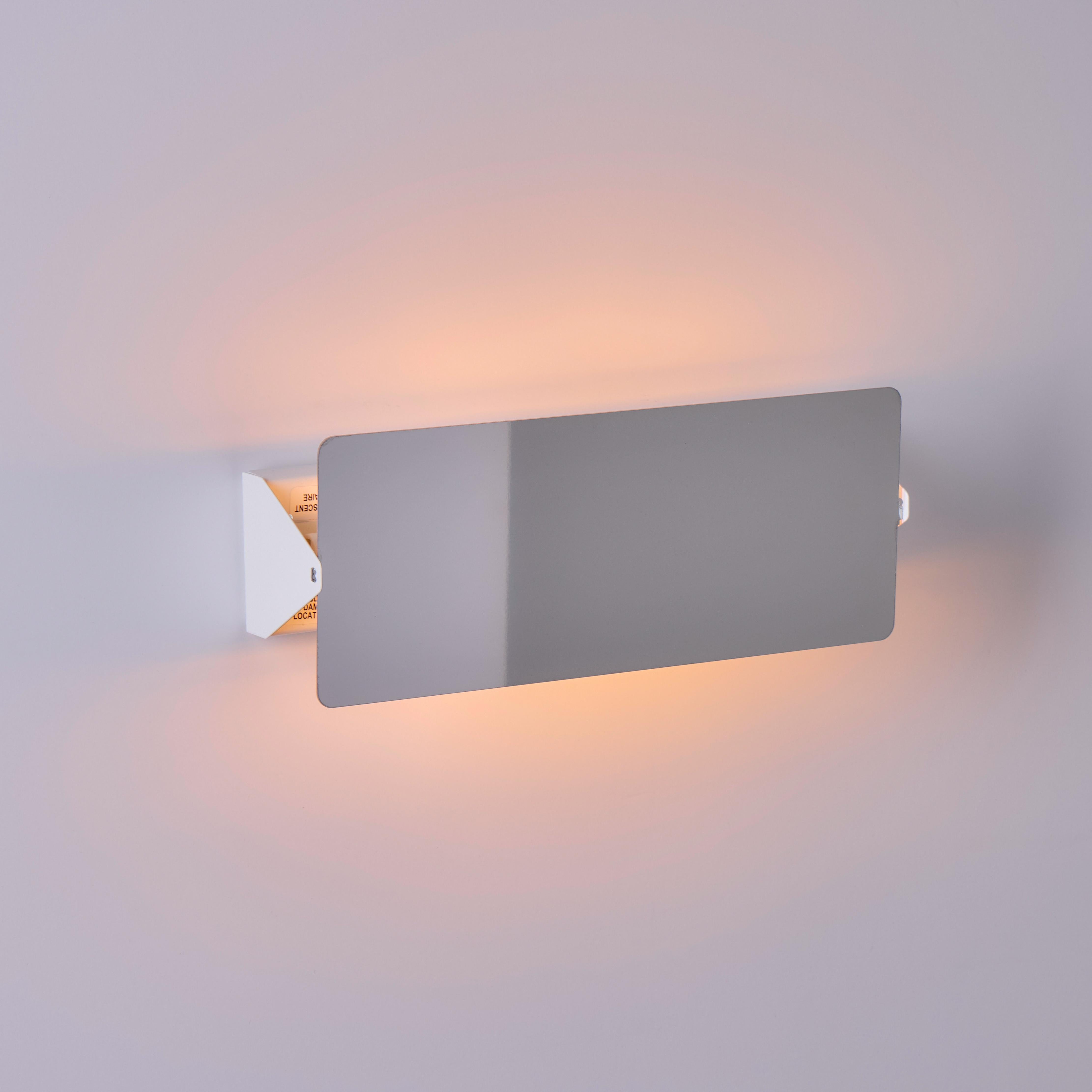 Large Charlotte Perriand 'Applique À Volet Pivotant Double' Mirrored Wall Light For Sale 2