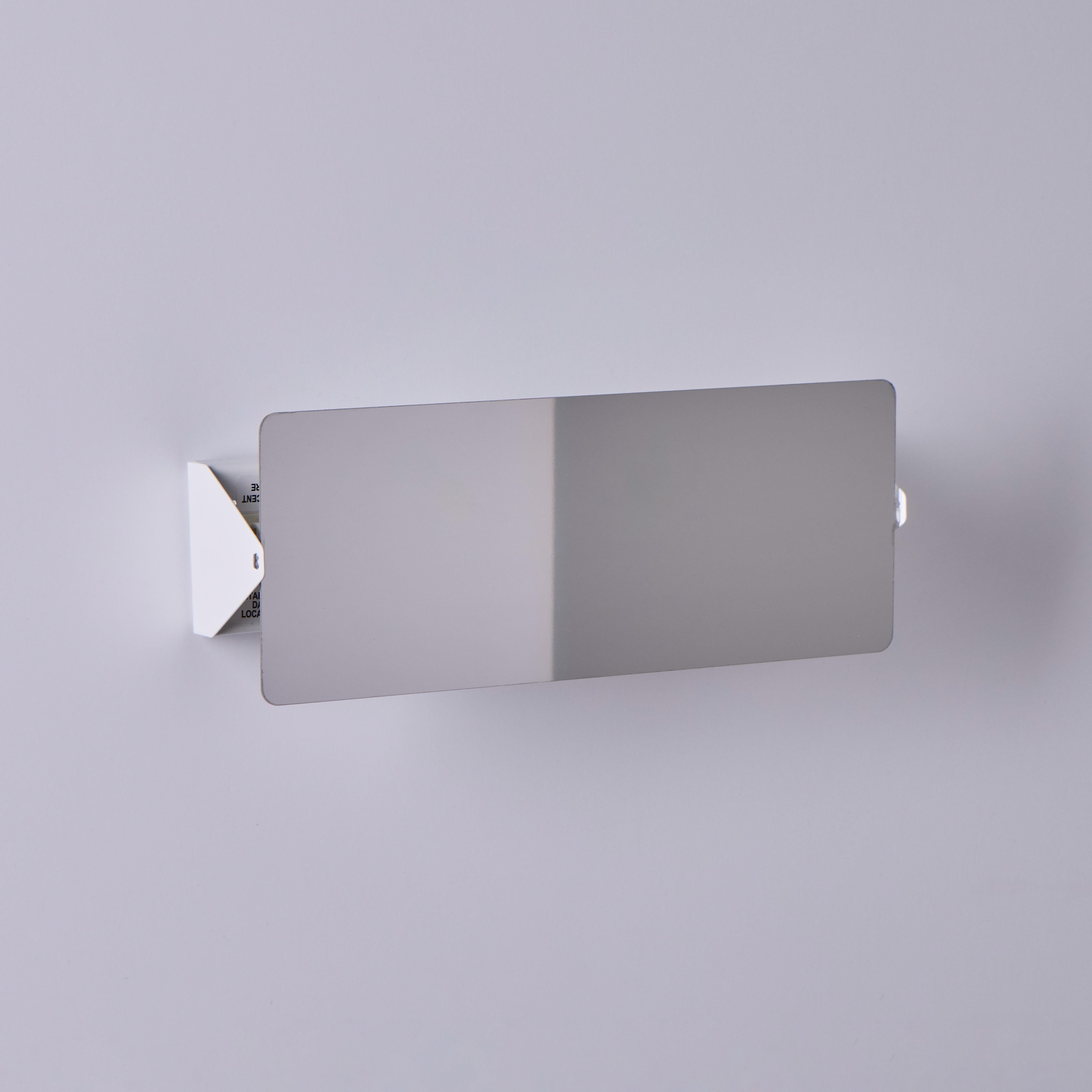 Large Charlotte Perriand 'Applique À Volet Pivotant Double' Mirrored Wall Light For Sale 3