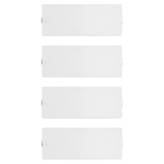 Large Charlotte Perriand 'Applique À Volet Pivotant Double' Wall Light in White