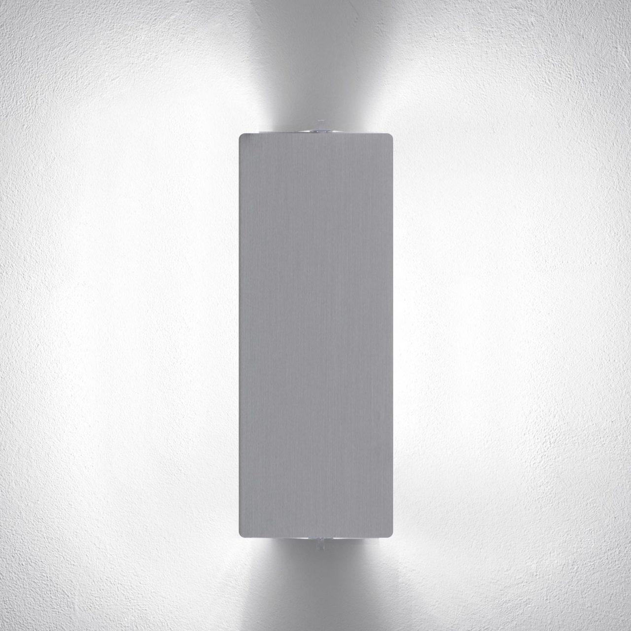 Large Charlotte Perriand 'Applique À Volet Pivotant Plié' Wall Light in Aluminum For Sale 3