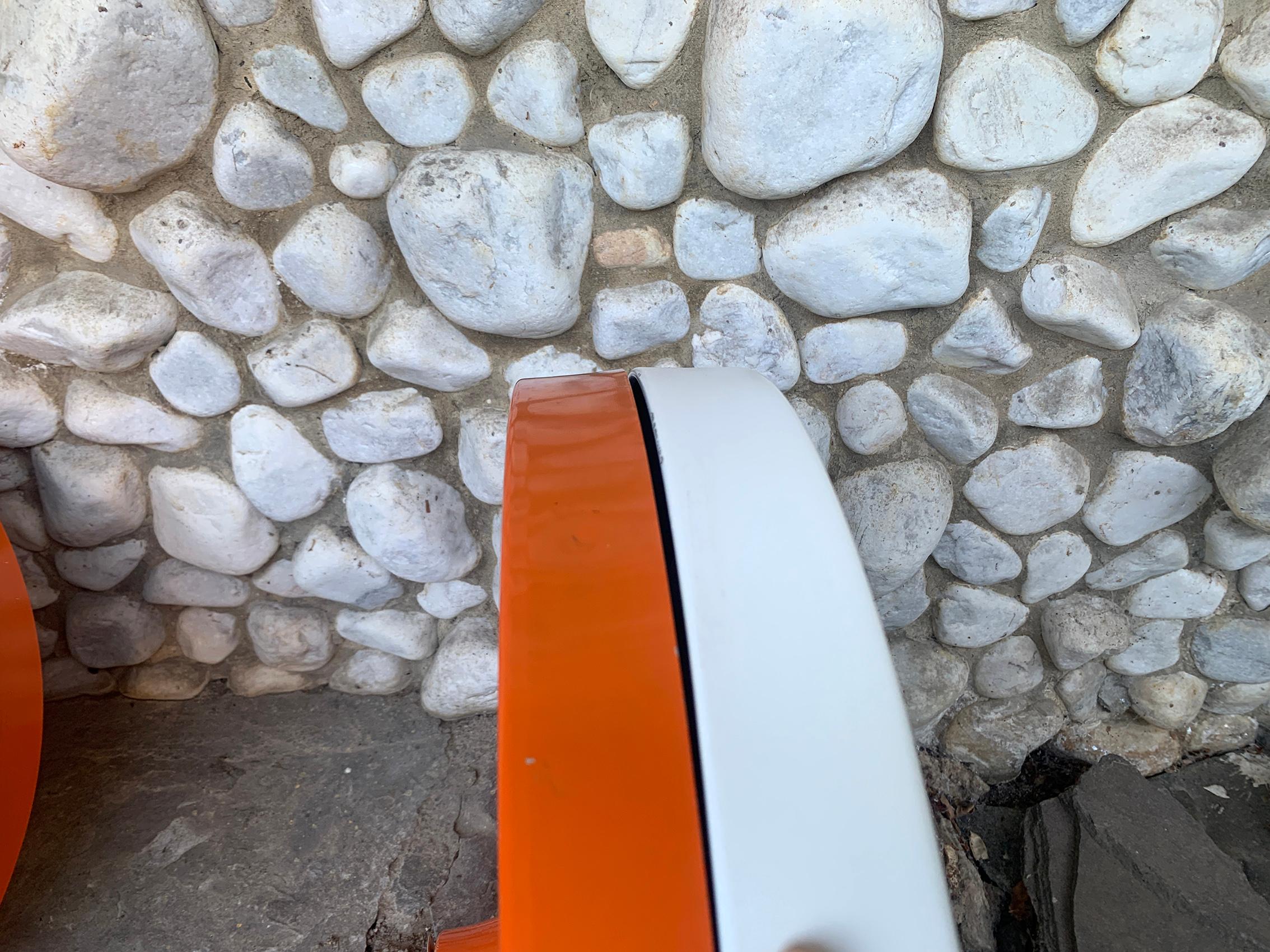 Mid-Century Modern Large Charlotte Perriand Space Age Flush Sconce Disc Wall Light, Germany, 4X