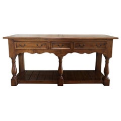 Large Charming French Provincial Style Sideboard Buffet