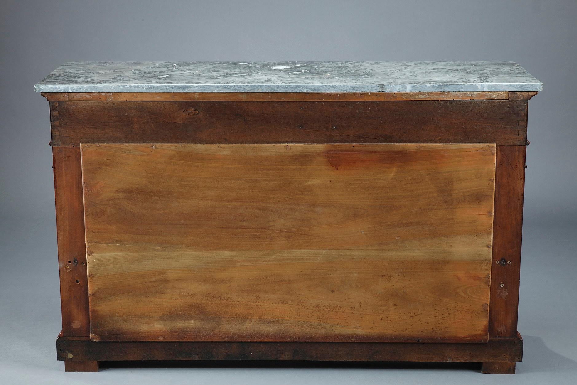 Large Cherry Wood Console, 19th Century For Sale 12