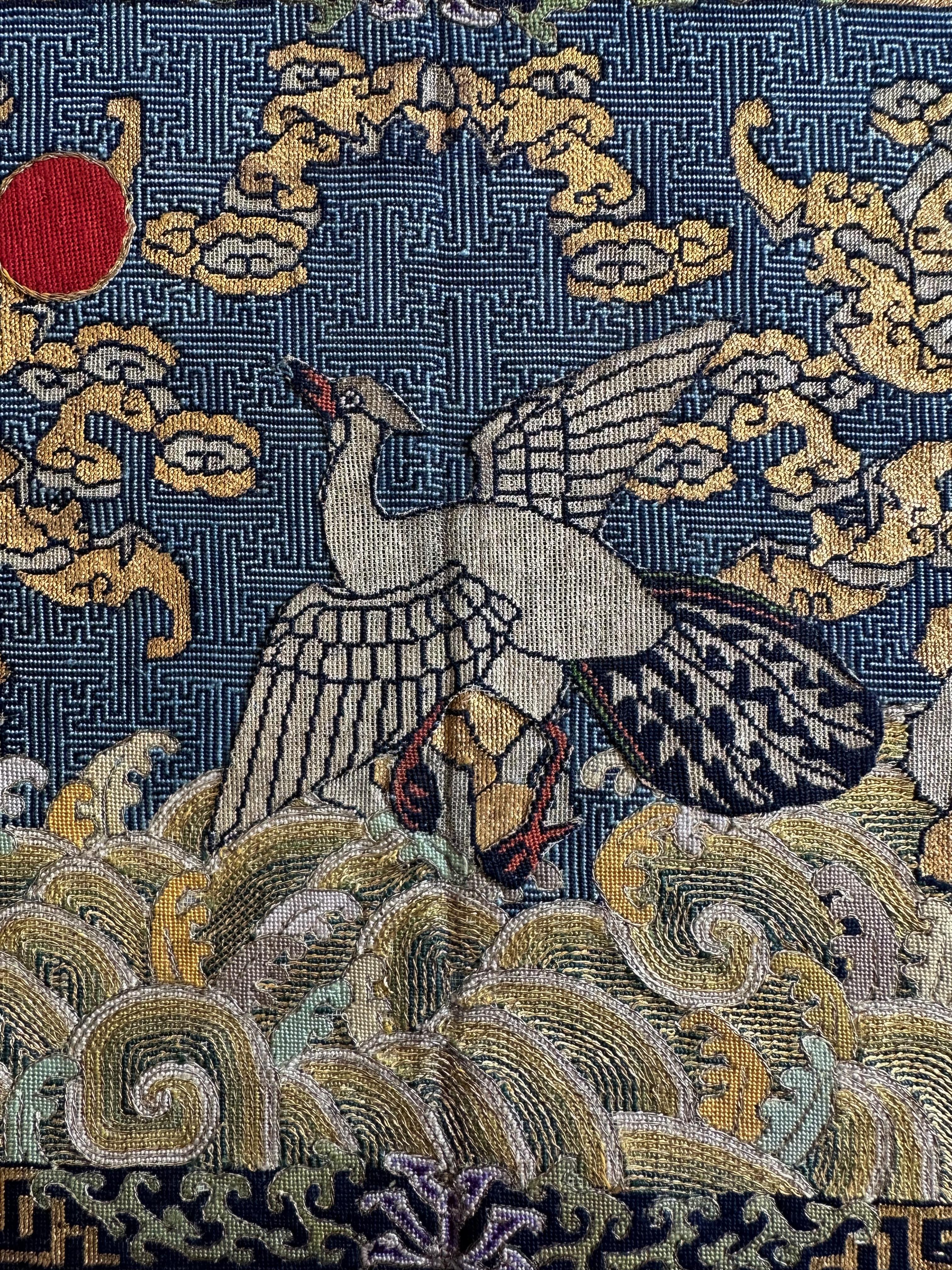 Child's 19th Century Rank Badge with Silver Pheasant (B) For Sale 1