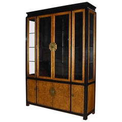 Large Chin Hua China Display Cabinet Bookcase by Raymond K. Sobota Century Furn