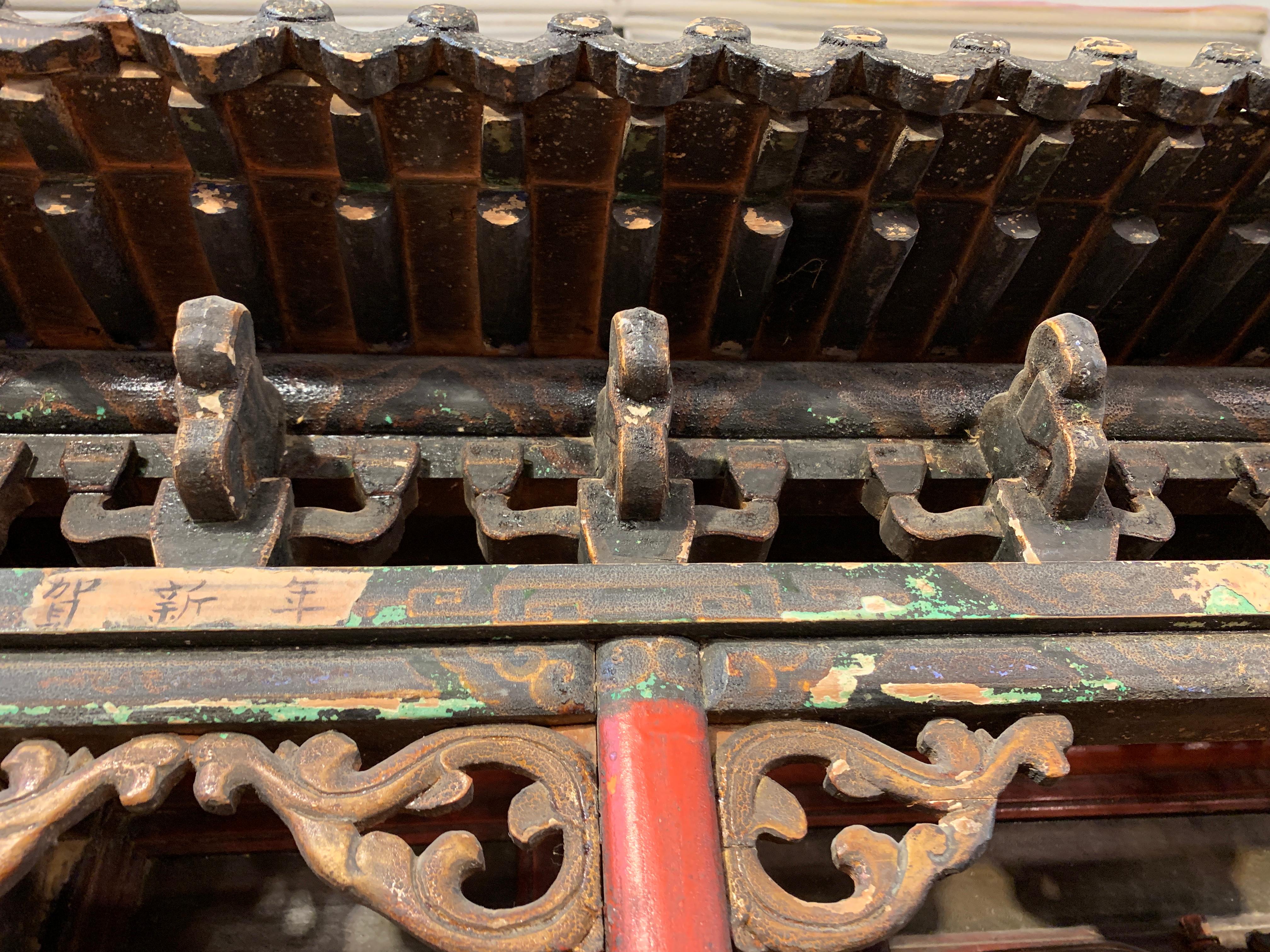 Large Chinese Ancestral Hall Architectural Model, Qing Dynasty, 18th Century 3