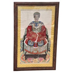 Large Chinese Ancestral Portrait
