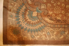 Antique Square Chinese Art Nouveau Rug with Pastel Colours