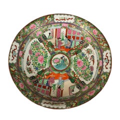 Large Chinese Canton Charger, 19th Century