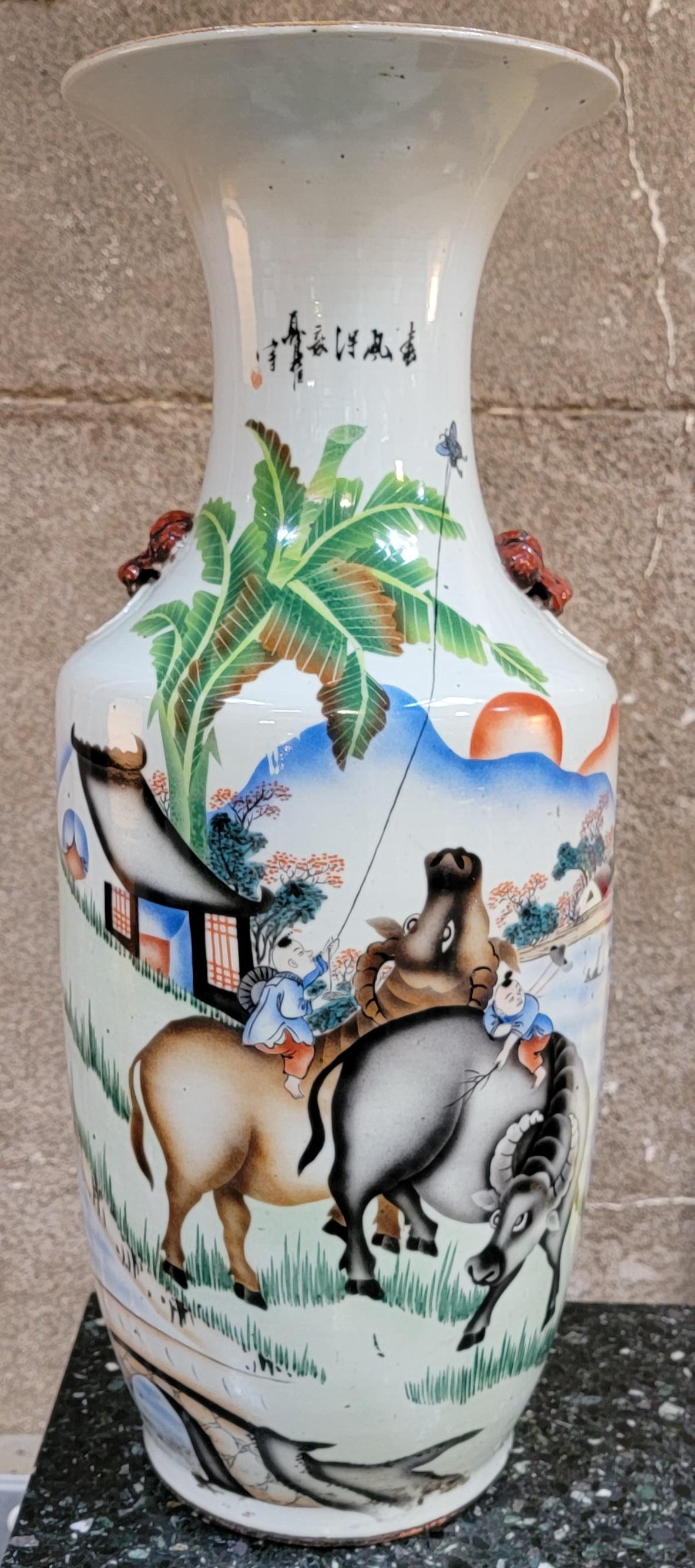 large chinese vase