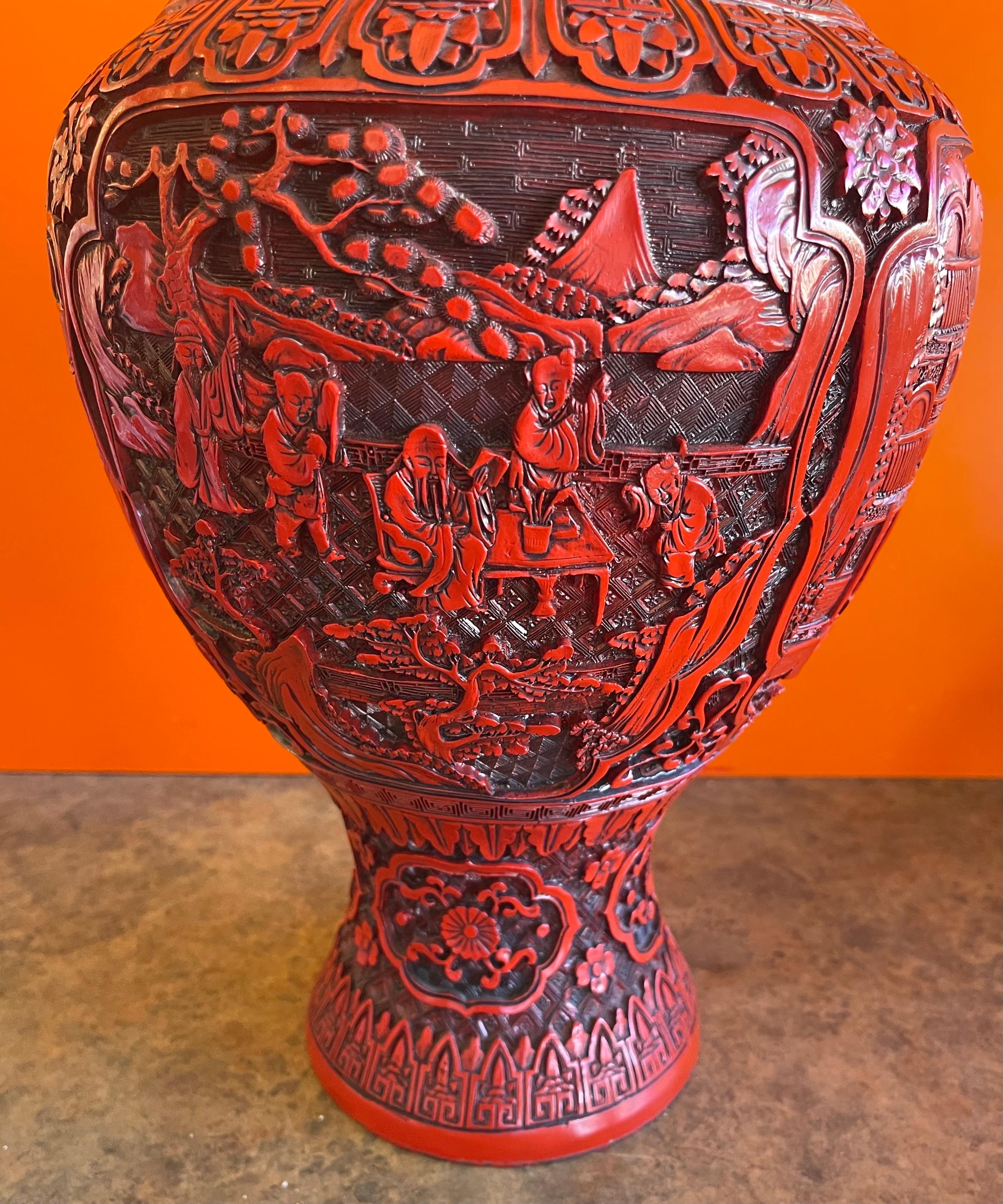 large chinese vase