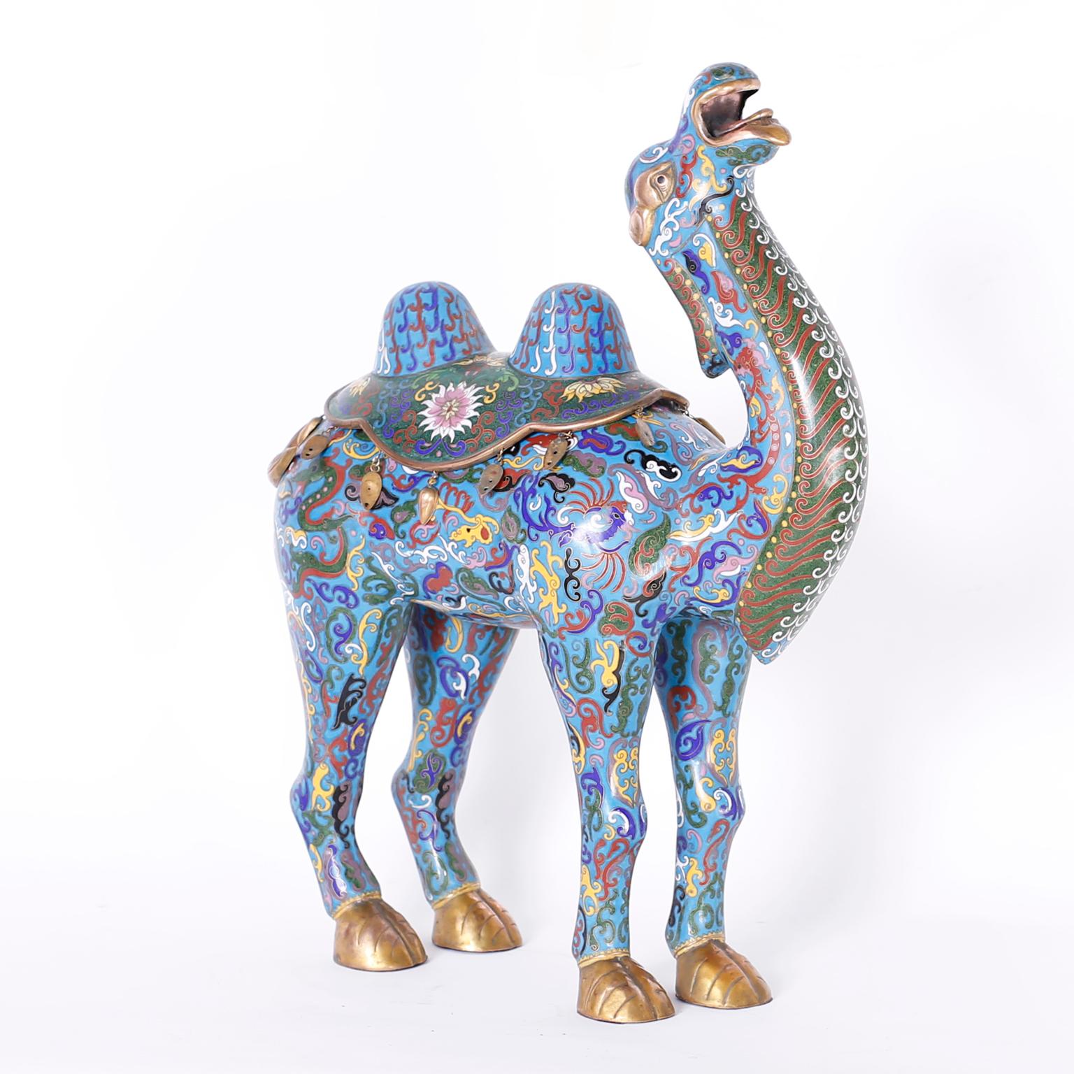Large Chinese Cloisonne Camel 2