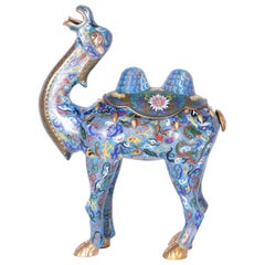 Large Chinese Cloisonne Camel