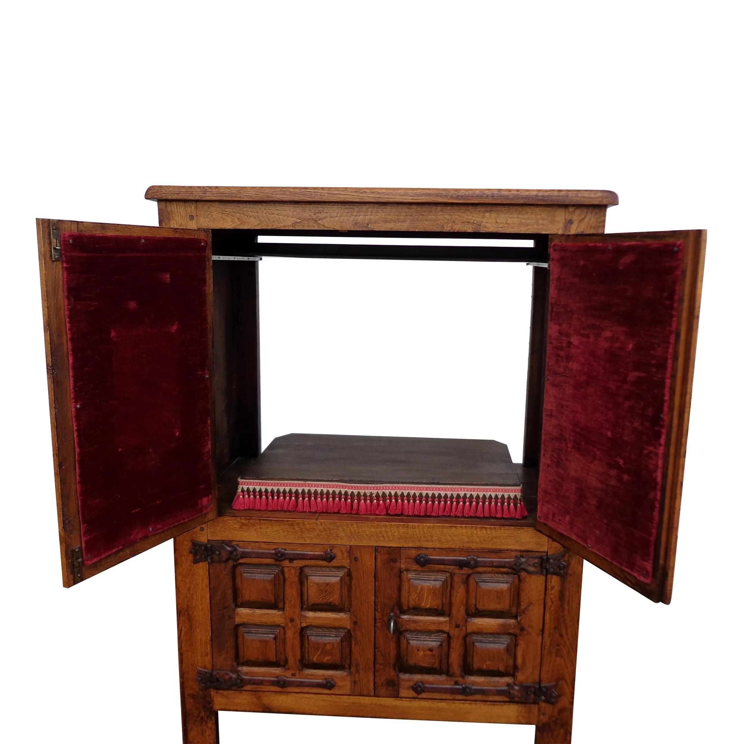 Wood Large Chinese Country Cabinet For Sale