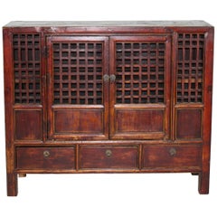 Large Chinese Country Kitchen Cabinet
