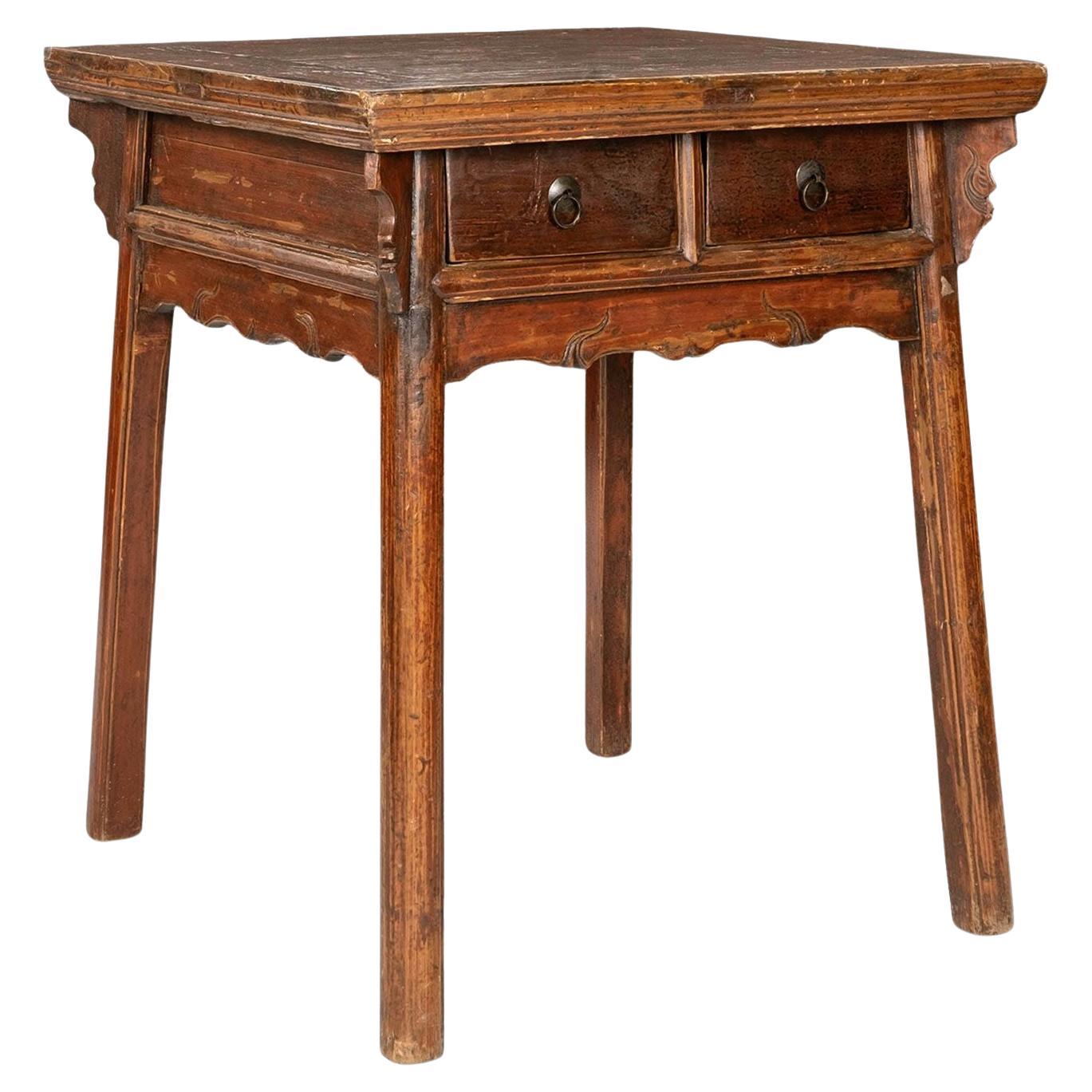 Large Chinese Elm Stand For Sale