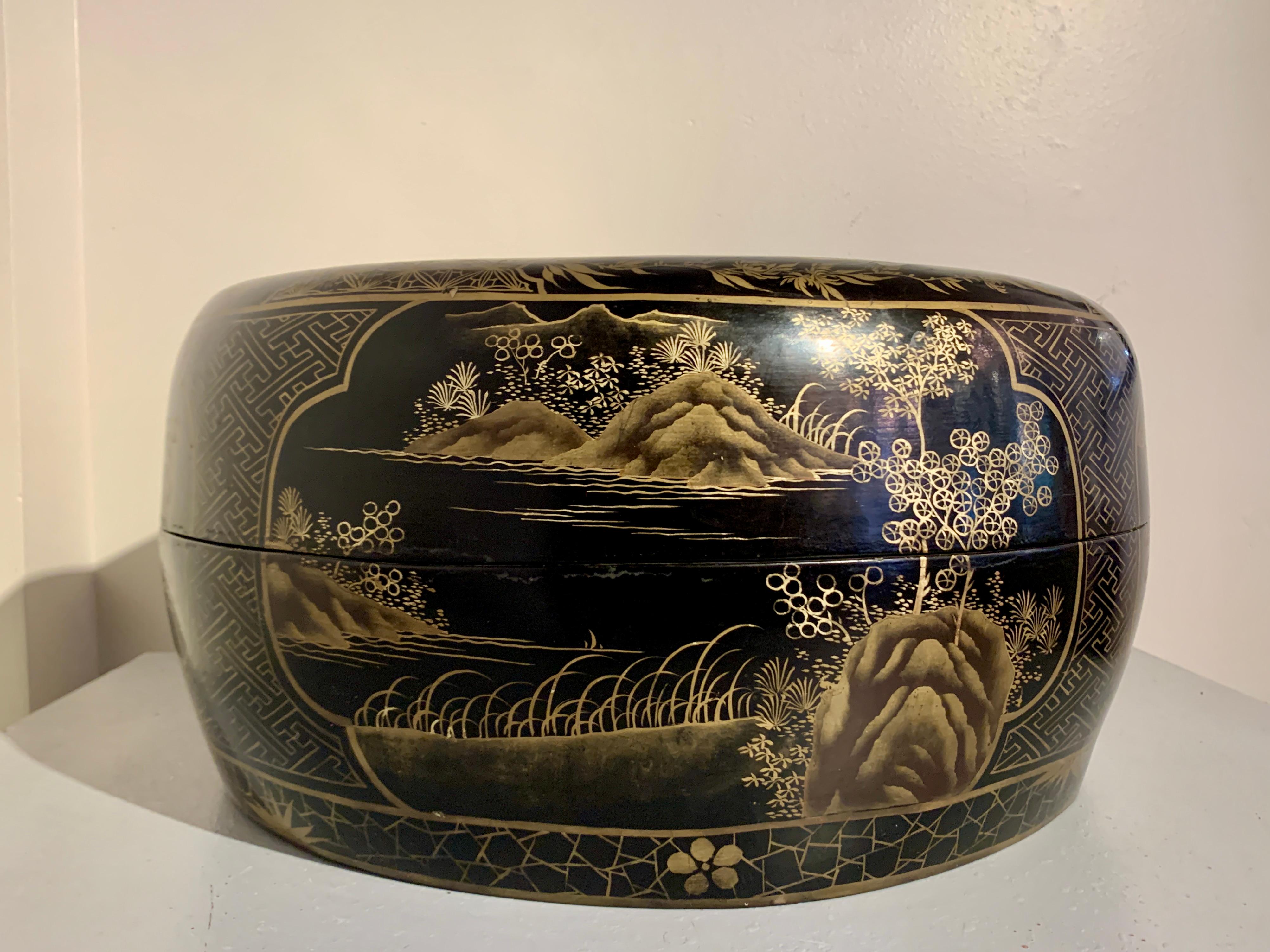 chinese lacquer boxes antique