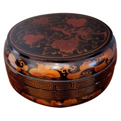 Large Chinese Gilt Lacquered Box