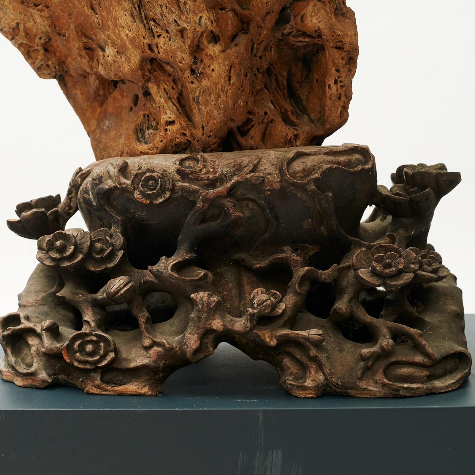 Hand-Carved Large Chinese 