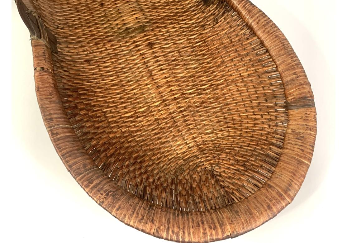 Cesta grande china tejida a mano en venta 7