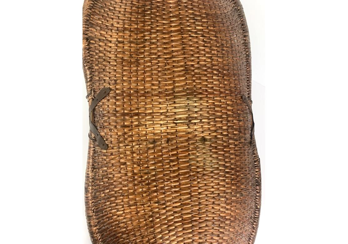 Cesta grande china tejida a mano en venta 8