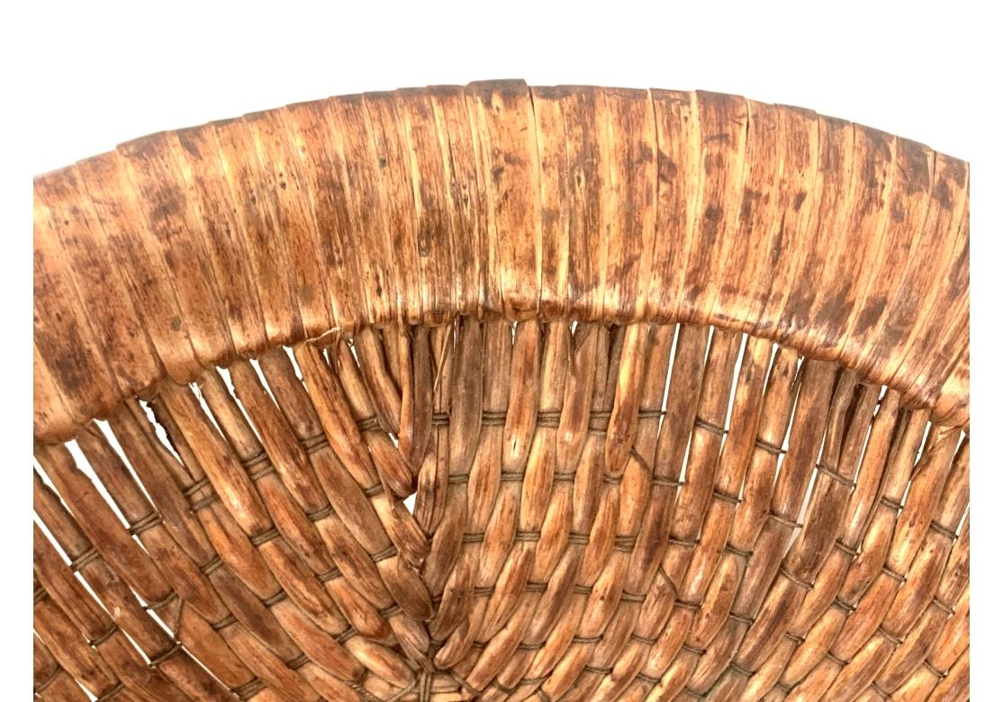 Cesta grande china tejida a mano en venta 10