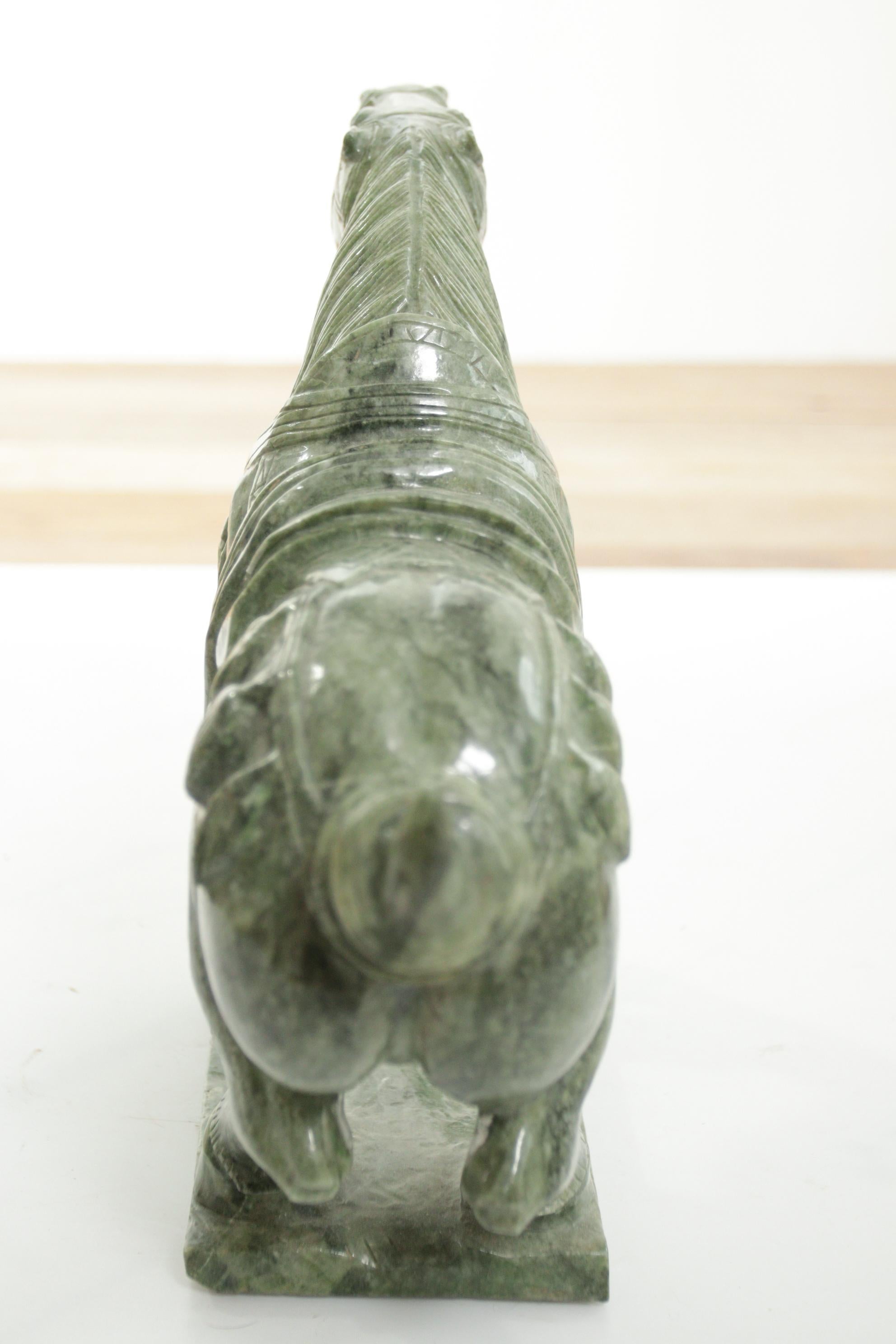 Large Chinese Jade Horse  For Sale 7