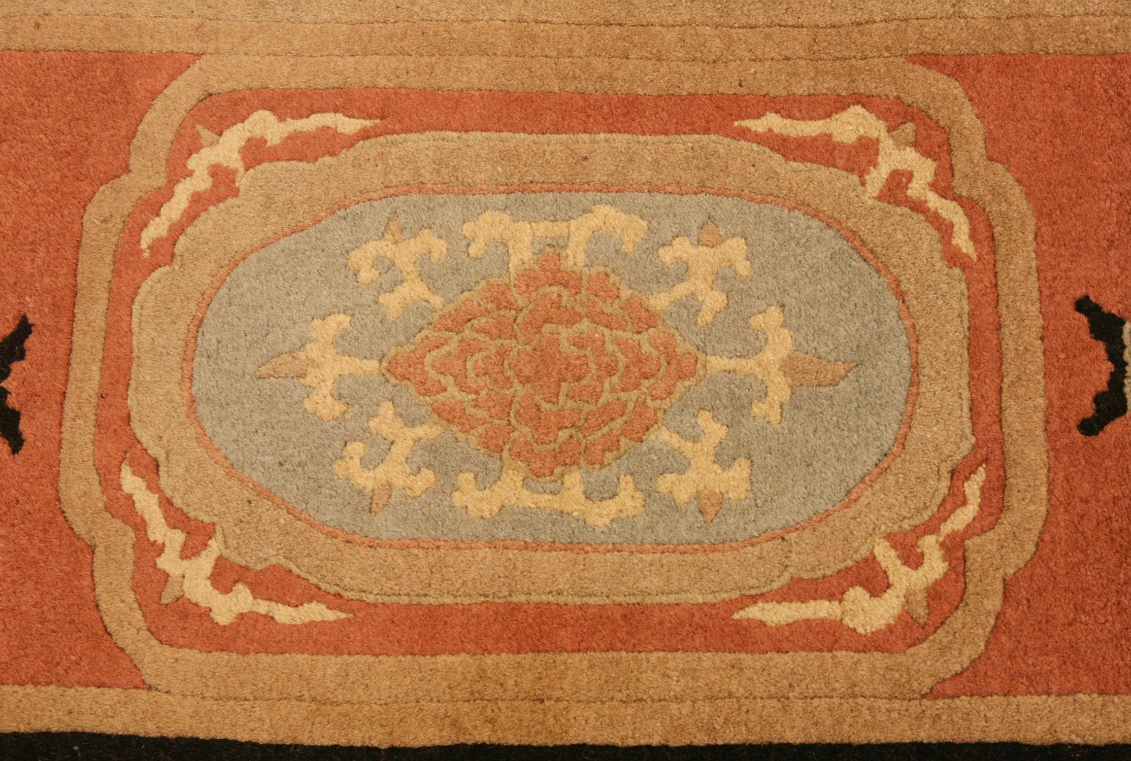 20th Century Chinese Rug Peking Minimalist Design