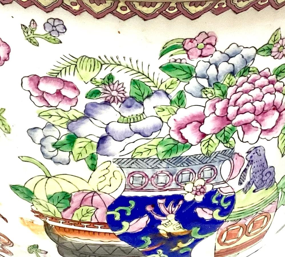 chinese porcelain fish bowl planter
