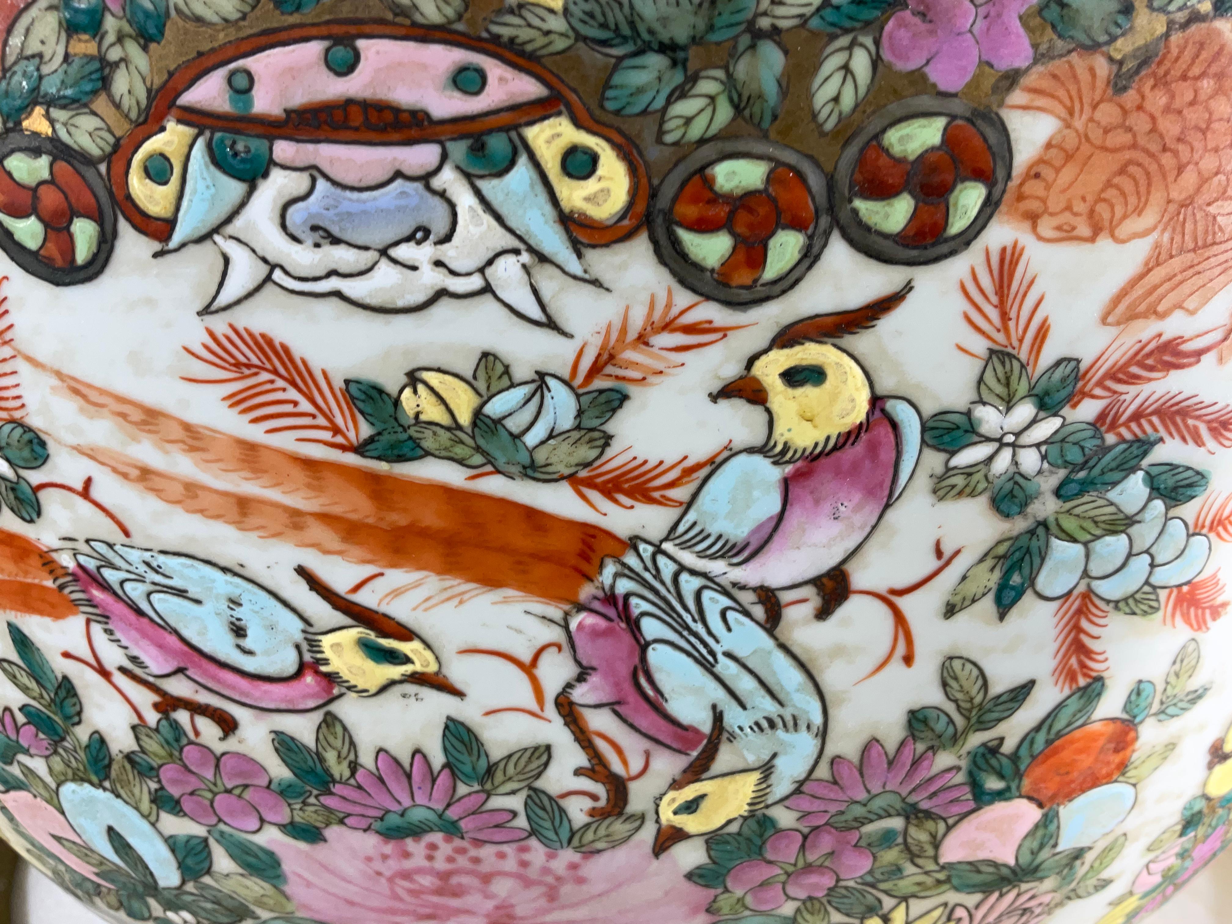Grande jardinière à poissons en porcelaine chinoise en vente 4