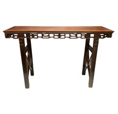 Large Chinese Qing Dynasty Console