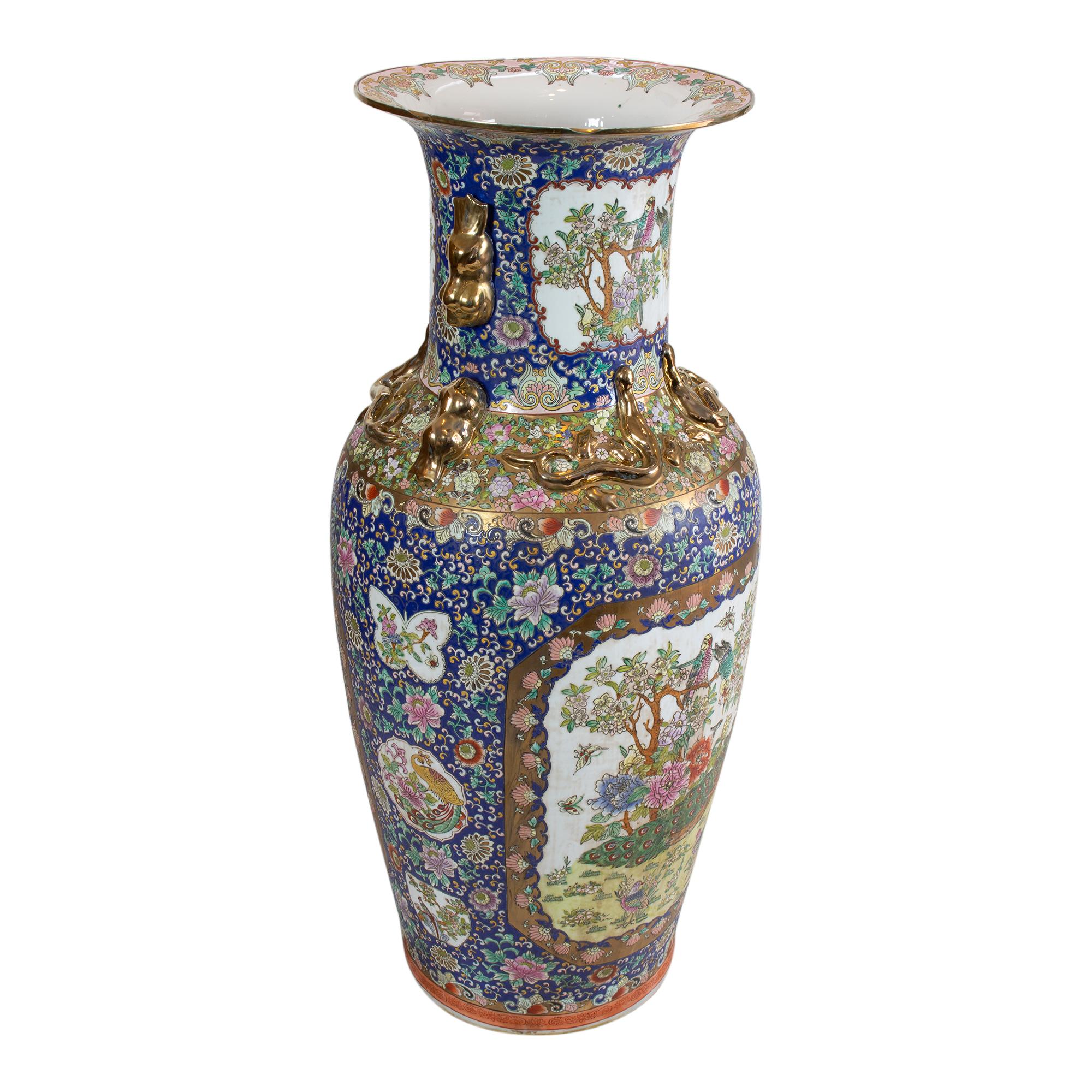 large oriental vases