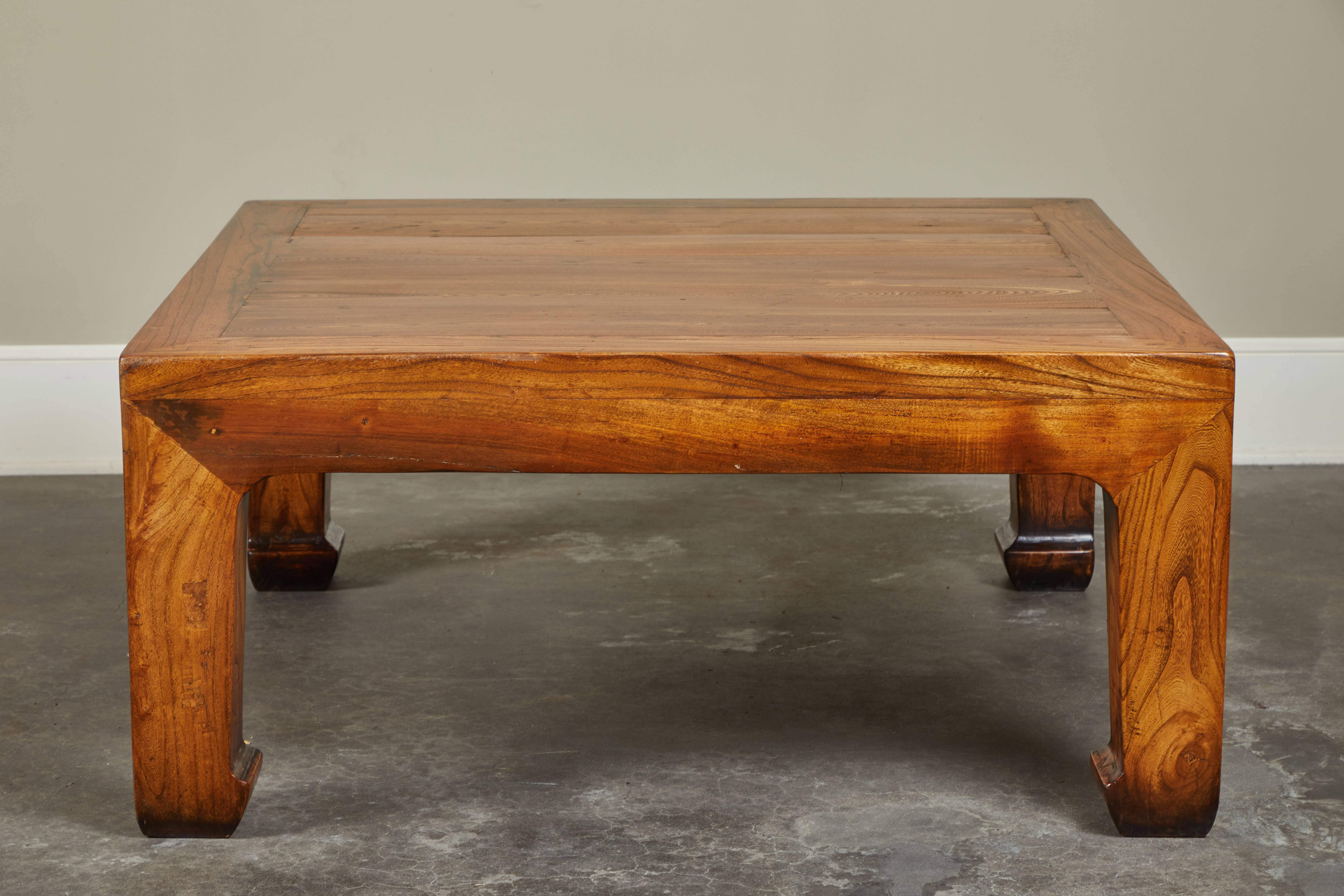 Qing Large Chinese Square Coffee Table