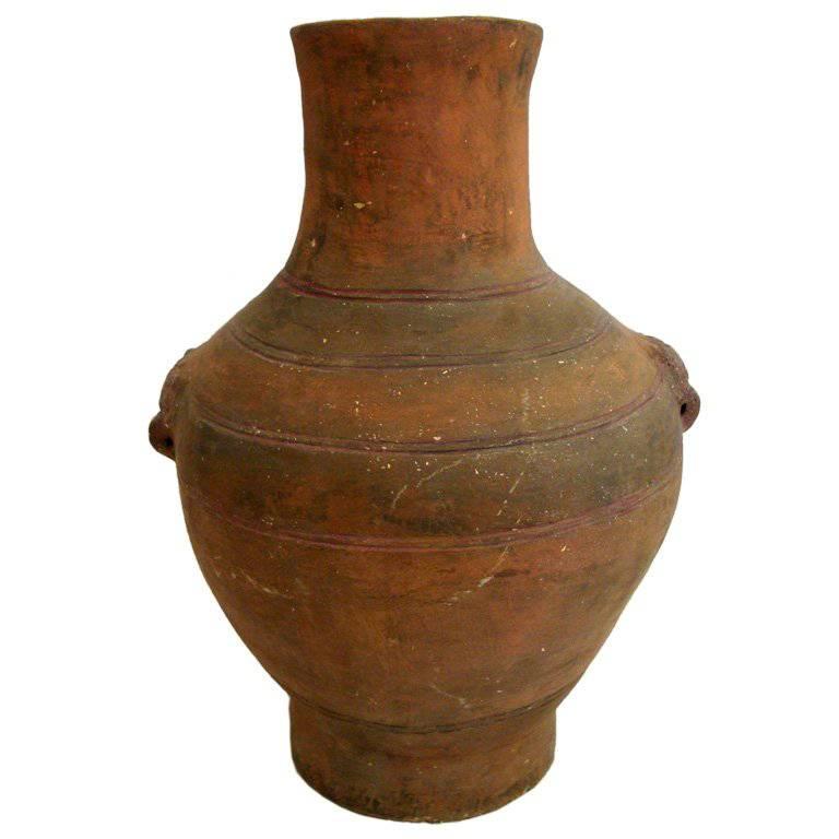 Large Chinese Storage Jar or Vase