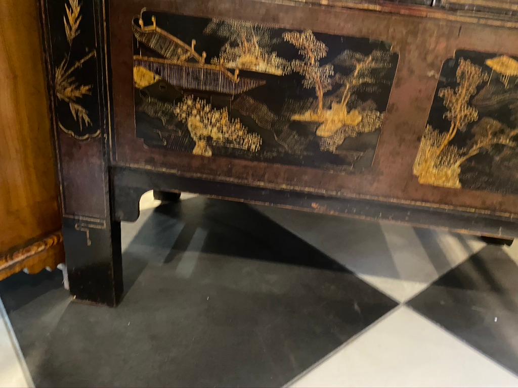 Hand-Crafted Large Chinese Tall Cabinet For Sale